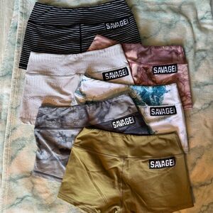 Savage Barbell Shorts Lot of 6
